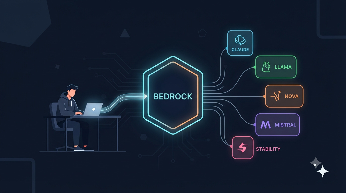Amazon Bedrock for Beginners — What It Is, When to Use It, and Your First Hello World